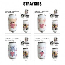 Straykids Stainless Steel Thermos Straw Cups