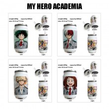 My Hero Academia Stainless Steel Thermos Straw Cup...