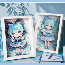 Original Hatsune Miku 3D DIY Paper Puzzle Art Pain...