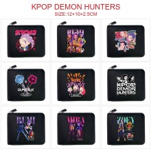 K-POP Demon Hunters zipper wallet purse