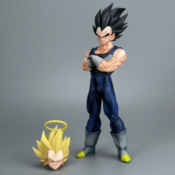 27.5cm Dragon Ball Vegeta Hold Chest anime figure