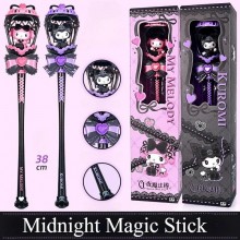 38cm Sanrio Kuromi My Melody Midnight Magic Wand