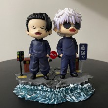 Q version Jujutsu Kaisen Satoru Gojo Geto Suguru anime figure