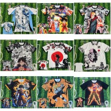 One Piece Dragon Ball Japanese Special Edition Anime Training Clothes T-shirt