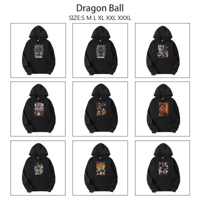 Dragon Ball anime Long Sleeve Hoodies Sweatshirts