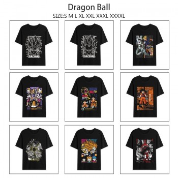 Dragon Ball anime summer short sleeve cotton t-shirts