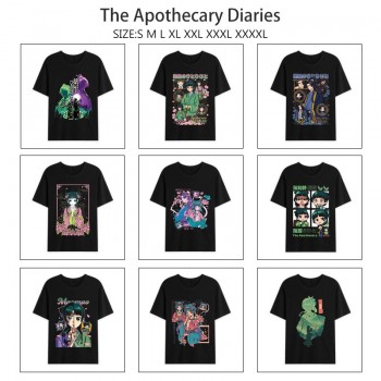 The Apothecary Diaries anime summer short sleeve cotton t-shirts