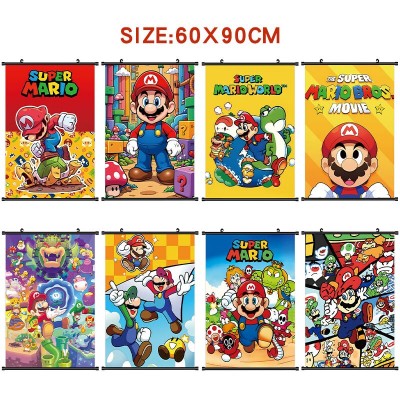 Super Mario anime wall scroll wallscrolls 60*90CM