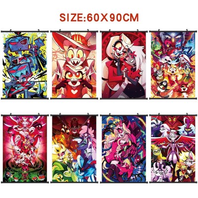 Hazbin Hotel anime wall scroll wallscrolls 60*90CM