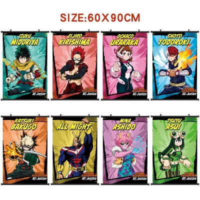 My Hero Academia anime wall scroll wallscrolls 60*90CM