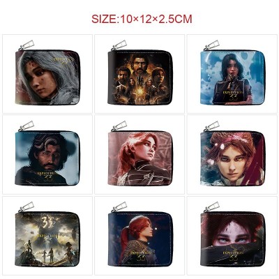 Clair Obscur Expedition 33 game zipper long wallet purse
