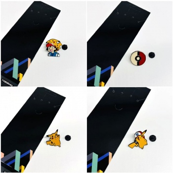 Pokemon anime alloy brooch pins