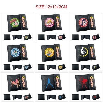 Sailor Moon anime snap wallet buckle purse