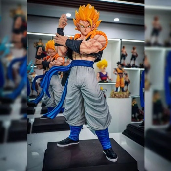 49cm Dragon Ball Super Saiyan Gogeta anime figure(no holder)