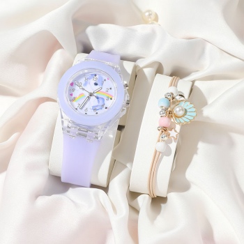 My Little Pony Rabbit Butterfly kids watch and bracelets set
