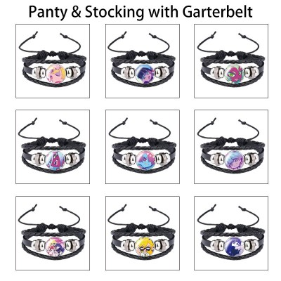 Panty &amp; Stocking with Garterbelt bracelet hand chain