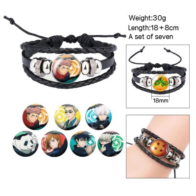 Jujutsu Kaisen changeable pattern bracelets set