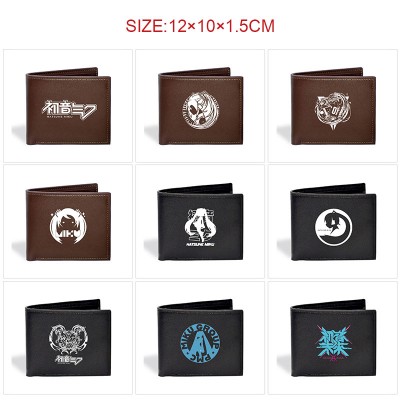 Hatsune Miku anime wallet purse