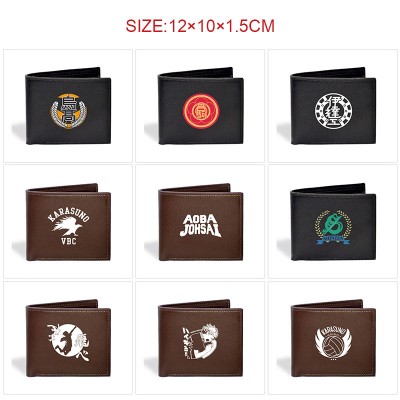 Haikyuu anime wallet purse