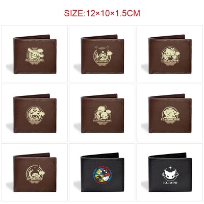 Sanrio Melody kitty Cinnamoroll Kuromi anime wallet purse