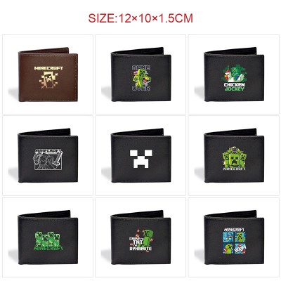 Minecraft game wallet purse