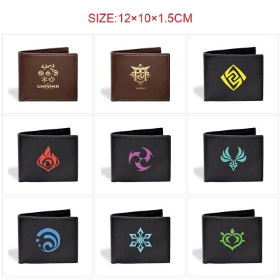 Genshin Impact game wallet purse