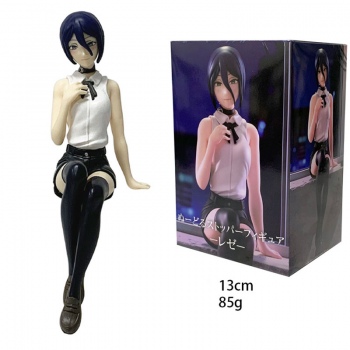 13cm Chainsaw Man Reze Bomb sitting anime figure