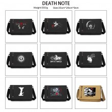 Death Note anime retro canvas messenger crossbody shoulder bags