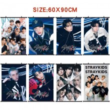 STRAY KIDS star wall scroll wallscrolls 60*90CM