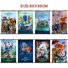 Zootopia anime wall scroll wallscrolls 60*90CM