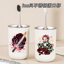 Demon Slayer 304 stainless steel mouthwash toothbr...