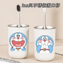 Doraemon anime 304 stainless steel mouthwash tooth...