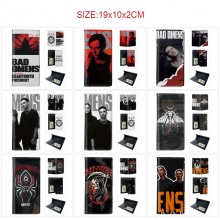 Bad Omens band PU Long Wallets Purses ID Card Hold...