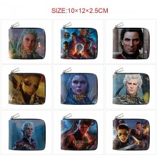 Baldur's Gate game zipper long wallet purse