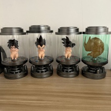 Dragon Ball Q Baby Goku Vegeta Broly Cell figure(can lightable)