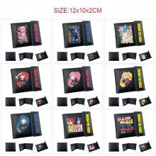 Bocchi The Rock anime snap wallet buckle purse