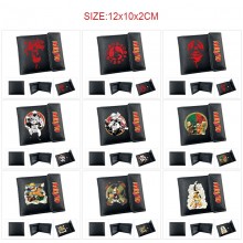 Naruto anime snap wallet buckle purse