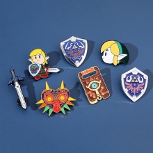 The Legend of Zelda Alloy Enamel Badges Brooch Pins
