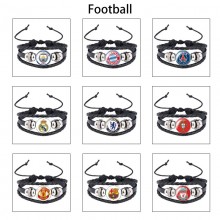 Football Arsenal Barcelona Real Madrid bracelet ha...
