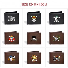 One Piece anime wallet purse