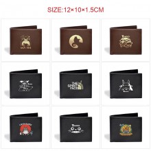 Totoro anime wallet purse