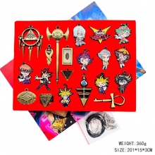 Yu Gi Oh Duel Monsters anime key chain+ring set(20...