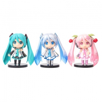 10cm Hatsune Miku anime figure(OPP bag)