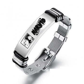 Naruto anime Stainless Steel Bracelets
