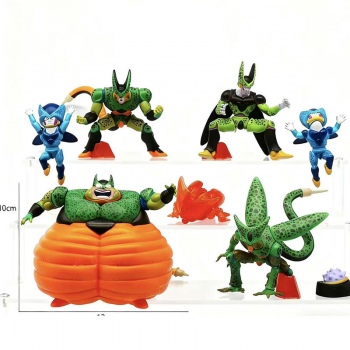 8pcs/set 10cm Dragon Ball Cell anime figures(OPP bag)