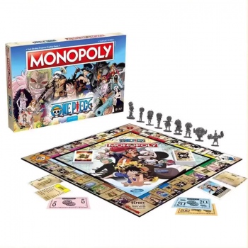 One Piece anime Monopoly Board Games Cards