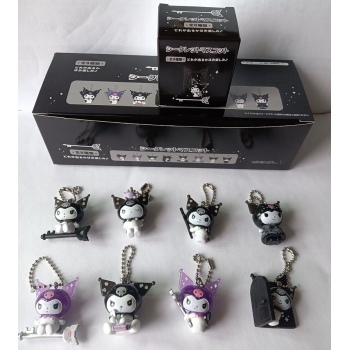 8pcs/set Sanrio Kuromi anime figures