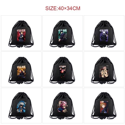 Jujutsu Kaisen anime drawstring backpack bag