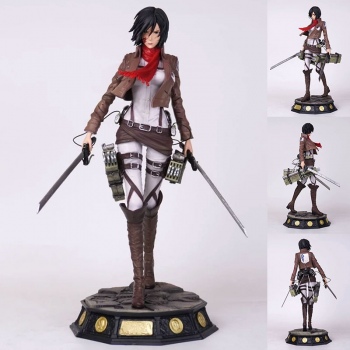 30cm Attack on Titan Mikasa Ackerman anime figure