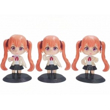 3pcs/set A Couple of Cuckoos anime figures(OPP bag)